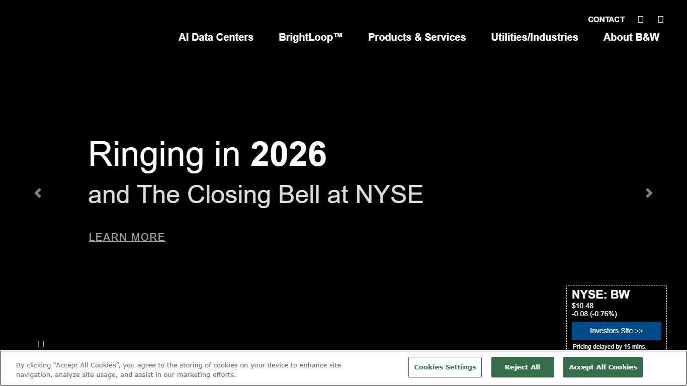 Clean Power Production Technologies » Babcock & Wilcox
